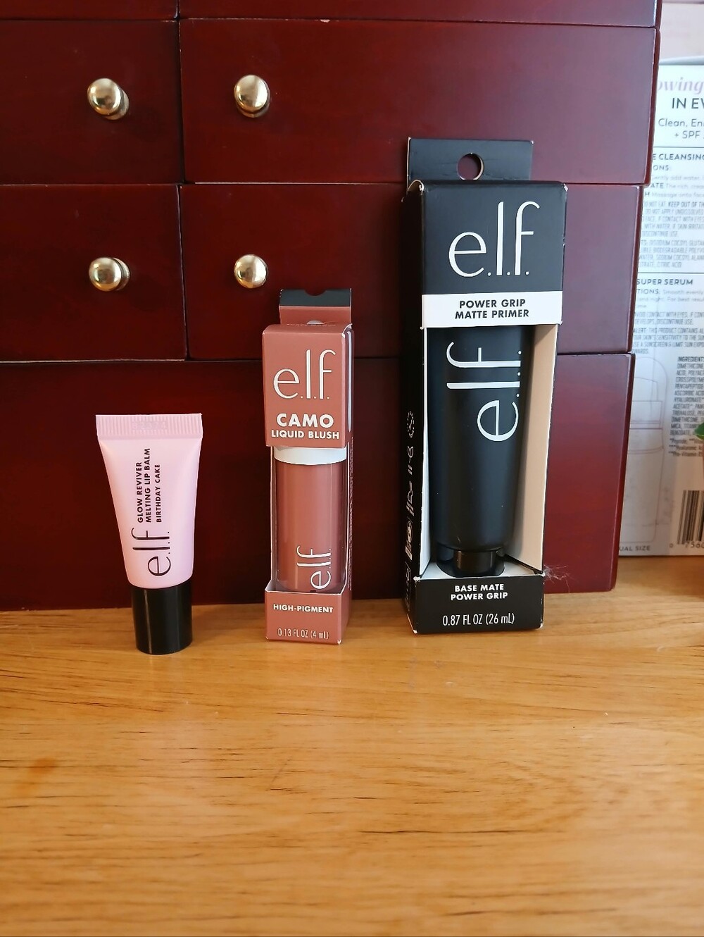 Elf Bundle - Blush, Primer And Lip Balm